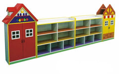 Sweet Home Kids Wooden Storage Shelf