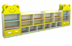 Smiley Kids wooden Storage Shelf