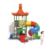 Pinokee Roof With Curved Tube Slide