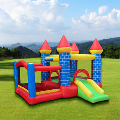 Megastar Inflatable Jumping Bouncer Castle Slider Trampoline with Air Blower - MEGA STAR MARKETING