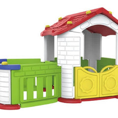 Kids playhouse with PlayPen Area