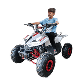 Megawheels 125 cc Atv Fully automatic Quad Bike- Red