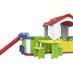 playhouse with Basketball Hoop, Slide and kid's Play