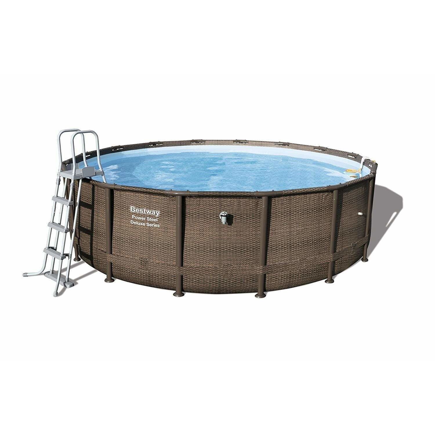 Bestway 56444 - 14' X 48" POWER STEELâ„¢ ROUND POOL SET - rafplay
