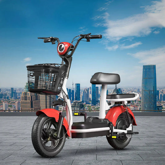 Electric Grocery Delivery Scooter