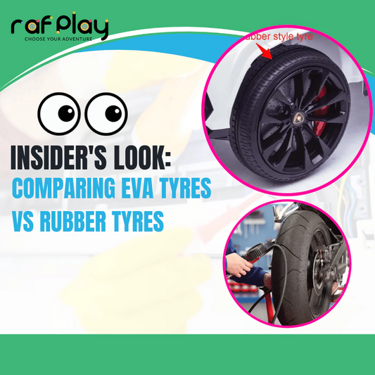 Comparing Eva Tyres vs Rubber Tyres