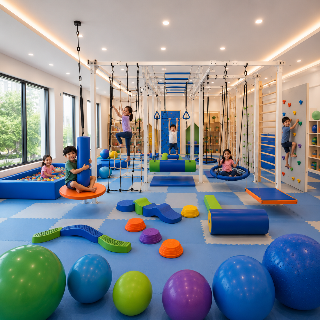 Custom Sensory Play Areas