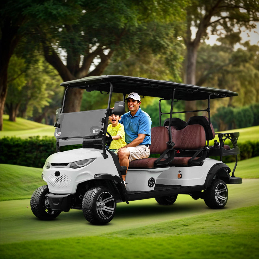 Golf Cart 6 Seater | Golf Buggy | Electric Golf Cart | Buggy Dubai