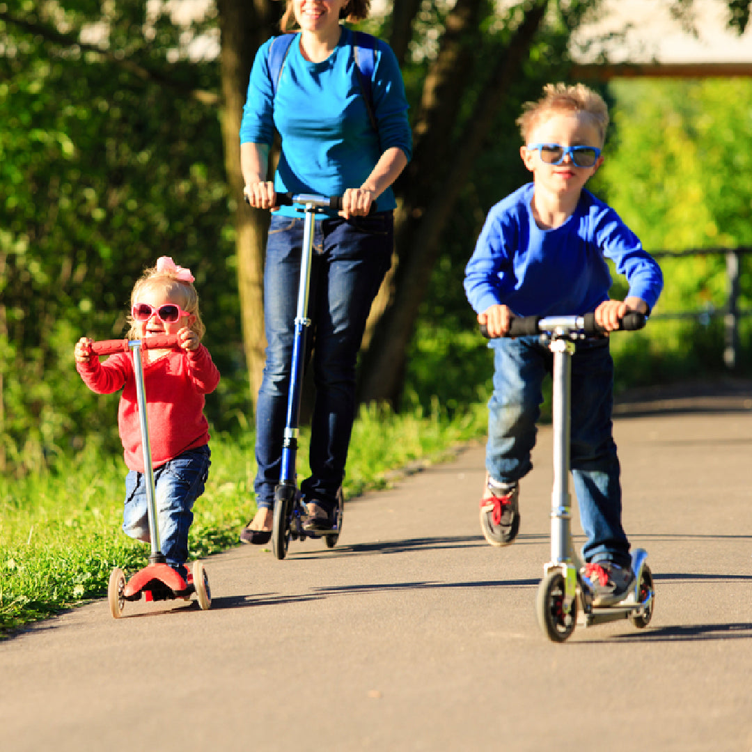 Parent Child & Family Scooters | Electric Scooter | Electric Bicycle