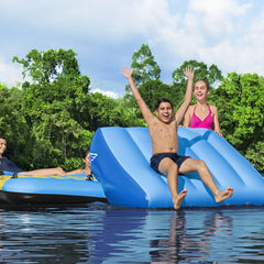 Bestway - Hydro-Force Summer Slide 5-Person Inflatable Activity Island 376x311 cm