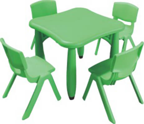 Megastar Kids Multipurpose Square study & Dining Table Assorted colors - 54 Cms