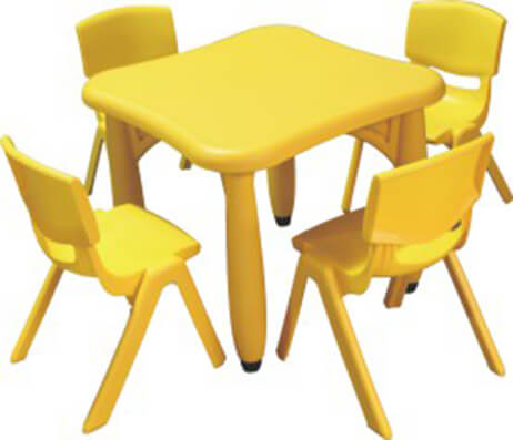 Megastar Kids Square Study and Dining Table Multipurpose – Rafplay