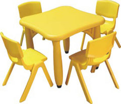 Megastar Kids Multipurpose Square study & Dining Table Assorted colors-52 Cms