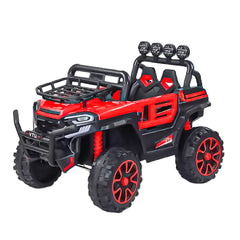 Megastar ride on 12 v Hurricane Suv POWERWHEEL Battery operated  jeep-RED