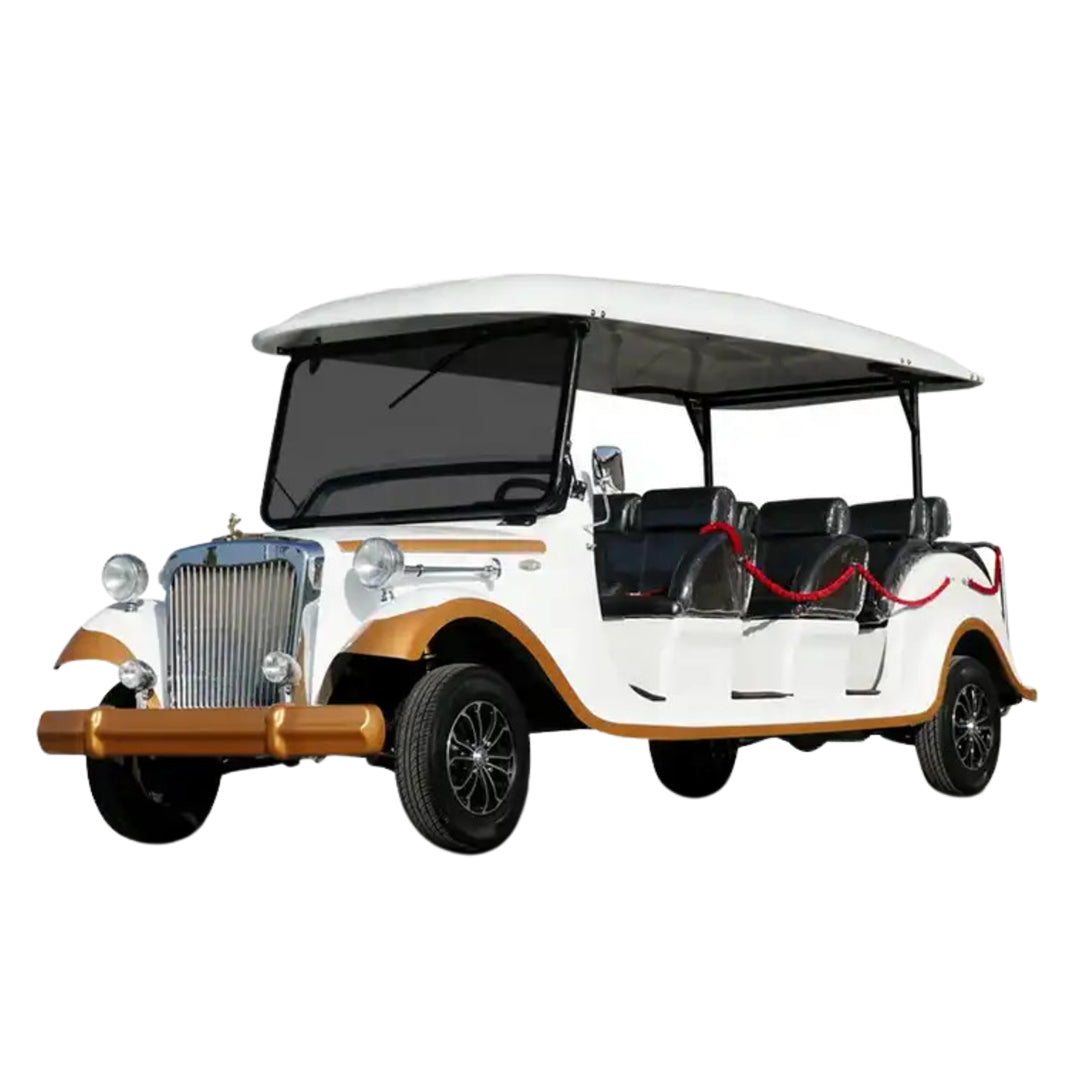 Classic Vintage Crusader electric Golf cart Luxury 8 seater