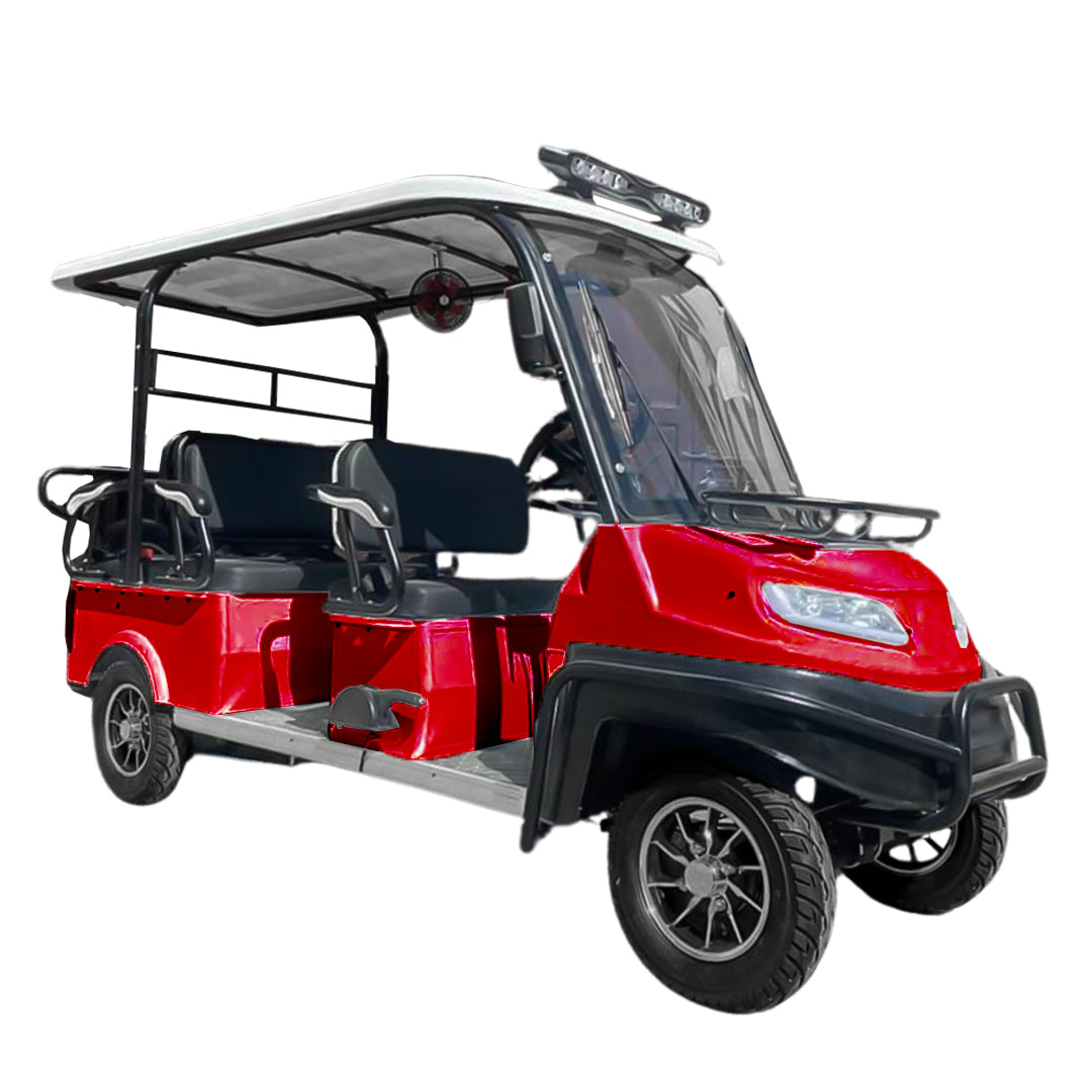 golf cart- Red