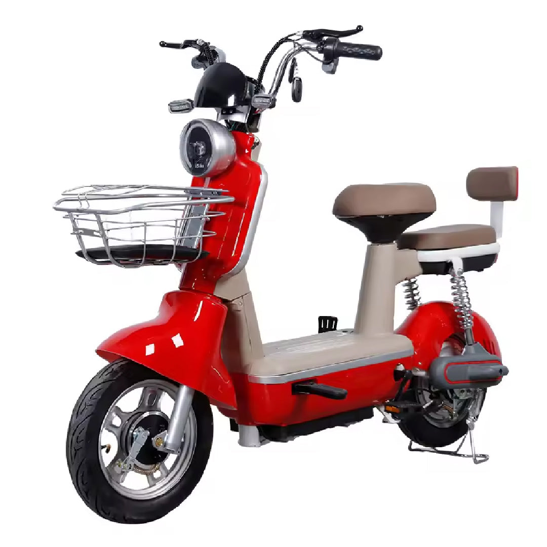 Megawheel Moped Motorized E Cycle Bicycle 350W With Pedal
