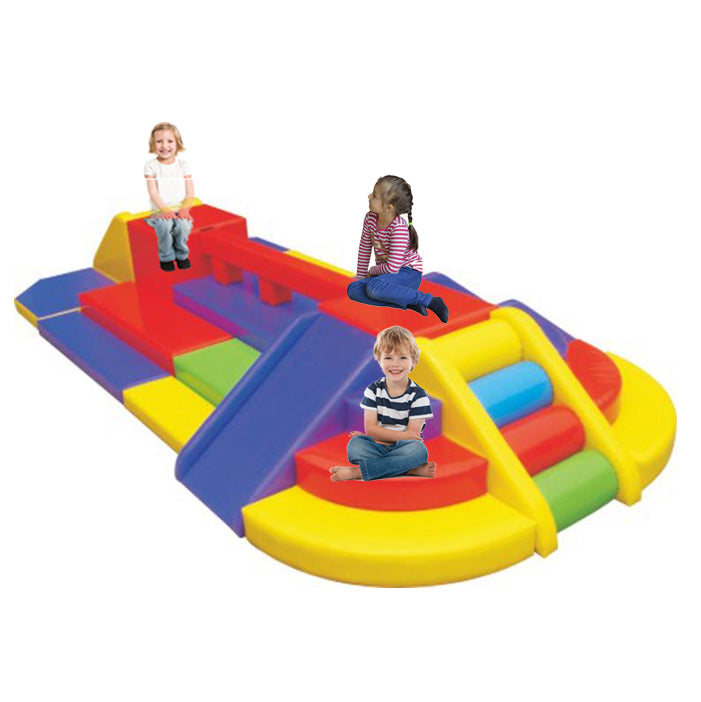 Megastar Soft Play Zone Climber & Crawler Activity Set For Toddlers & Small Kids