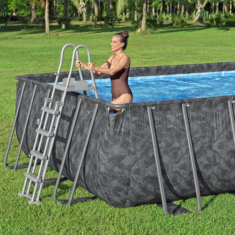 Bestway APX365 Winterproof Frame Pool Complete Set with Sand Filter System 732 x 366