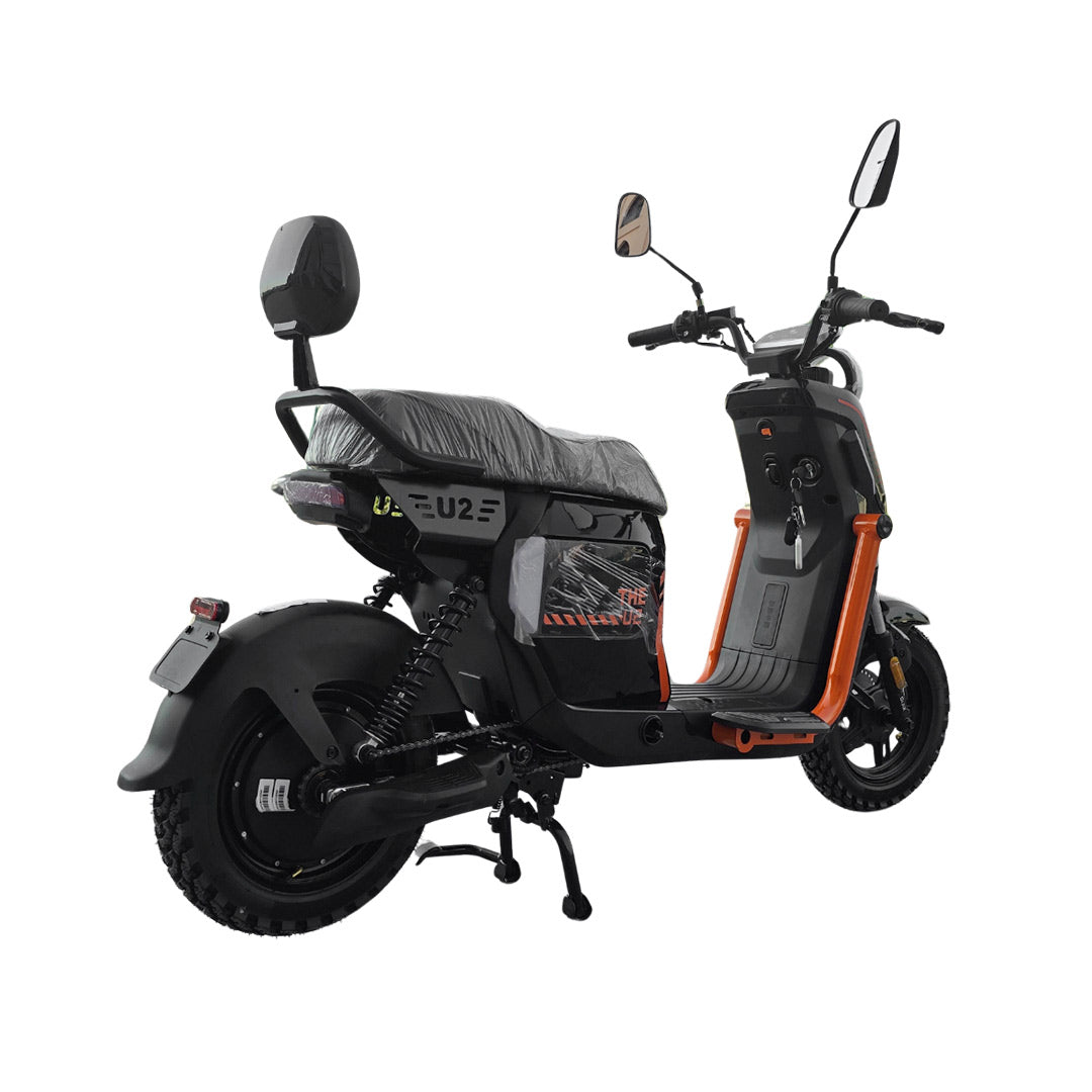 Megawheels Compact E-bike 1000W Power, Electric Scooter upgradeable to Lithium Removable Battery 48V 20AH, 50KM Speed