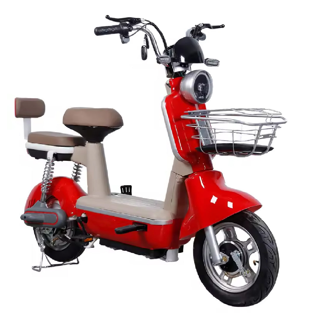 Megawheel Moped Motorized E Cycle Bicycle 350W With Pedal