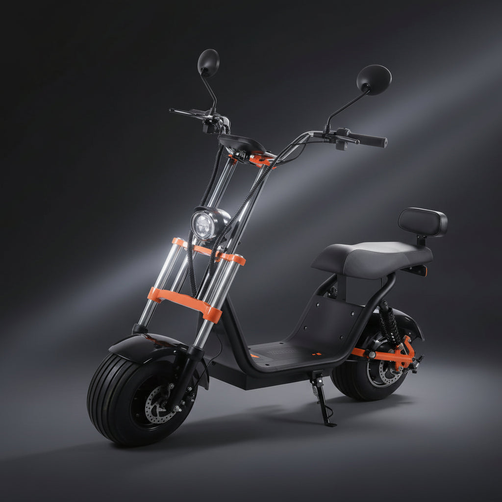 Kugoo Kirin Harley Electric Scooter C2 1200W Hydraulic Brake 