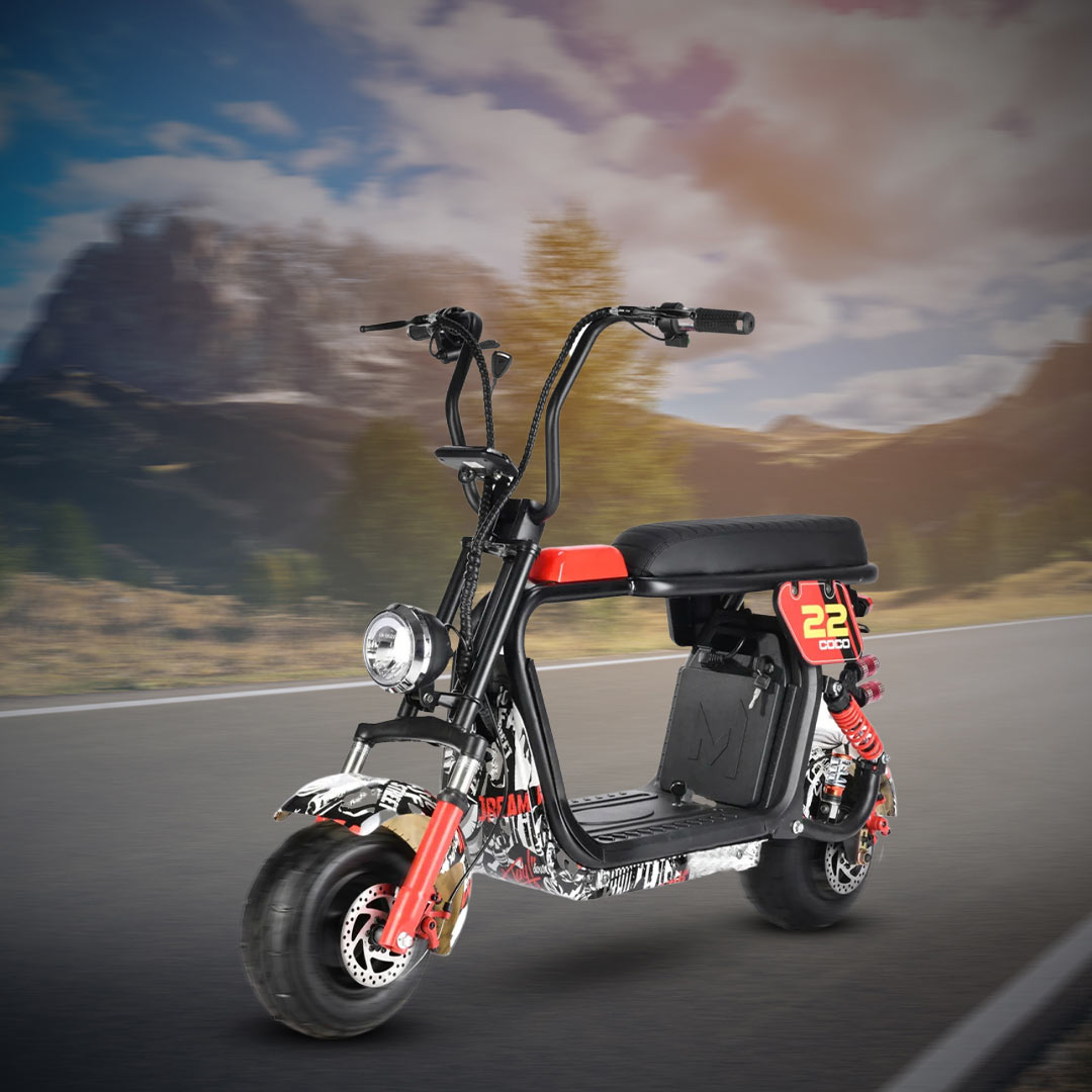Megawheels Fat Tire Harley Electro 48 v electric scooter – Rafplay