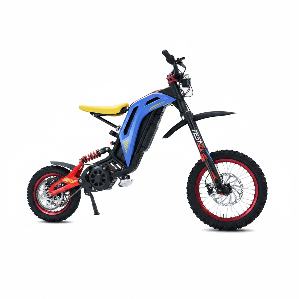 Stylish Blue Viper S Electric Dirt cros Bike