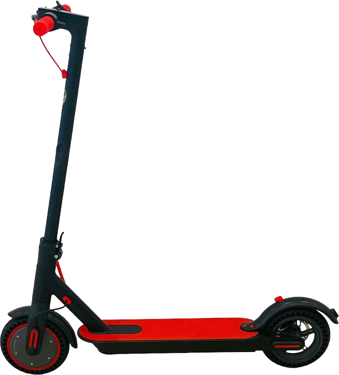 Foldable electric lightweight scooter 36 v battery - Red