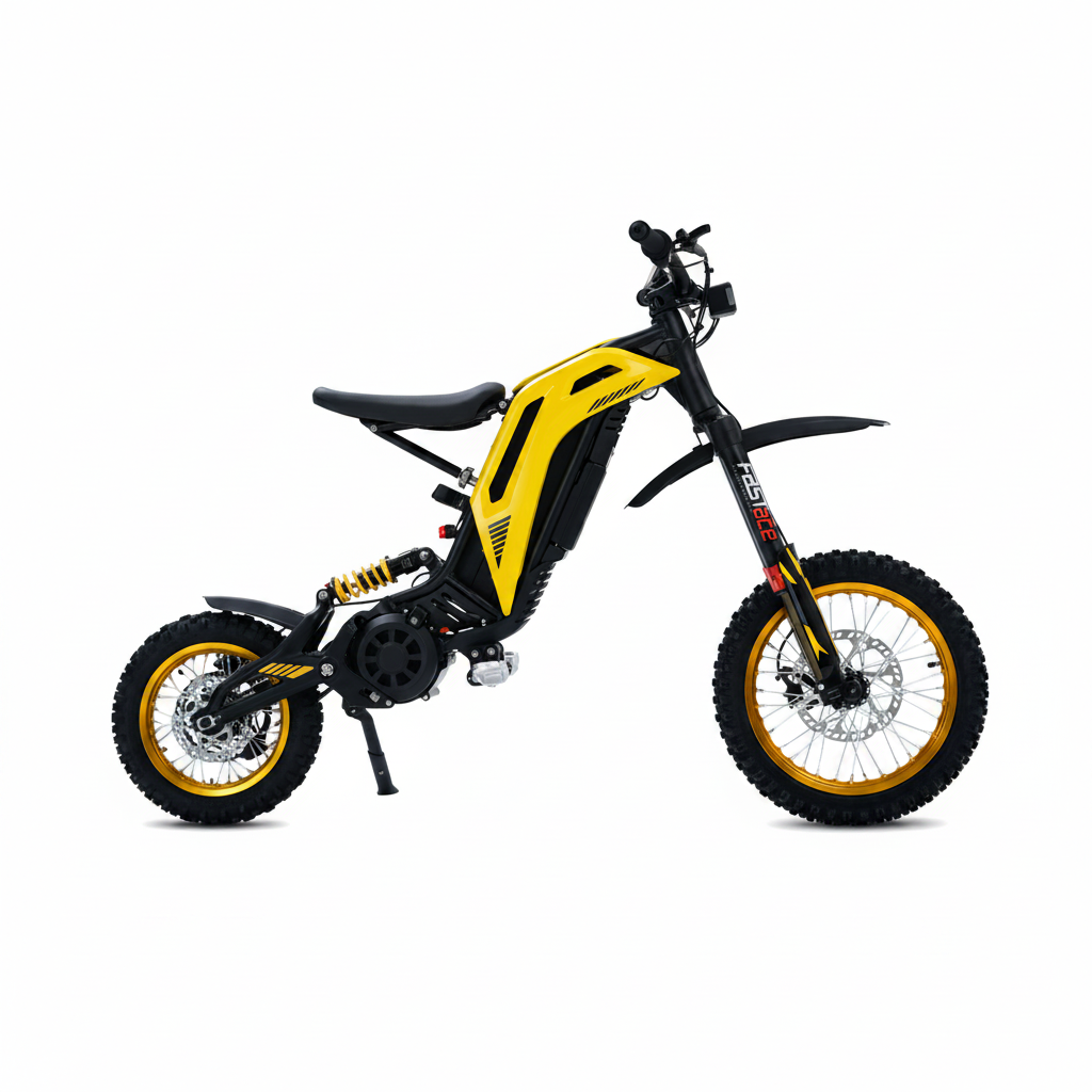 Yellow and black Viper S Cross Bike