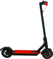 Foldable electric lightweight scooter 36 v battery - Red