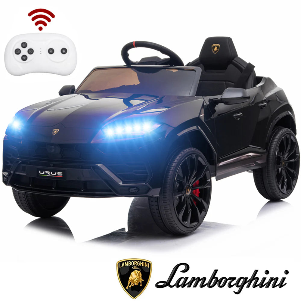 Electric Cars for Kids, 12V Licensed Lamborghini Urus Ride On Toys with Remote Control