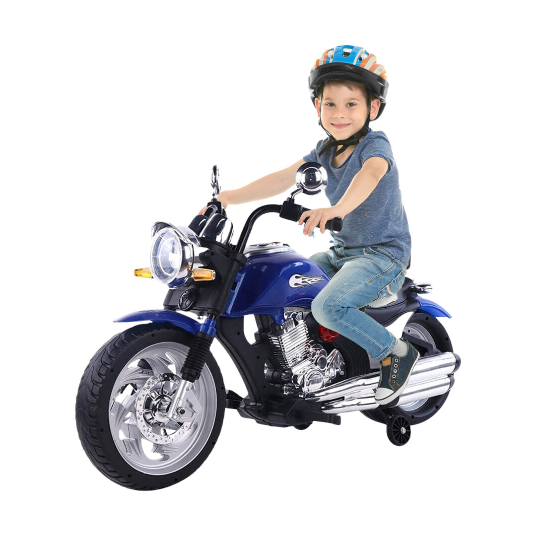 Megastar Kids Electric Ride-on Harley-Davidson Topper Power Wheels Bike