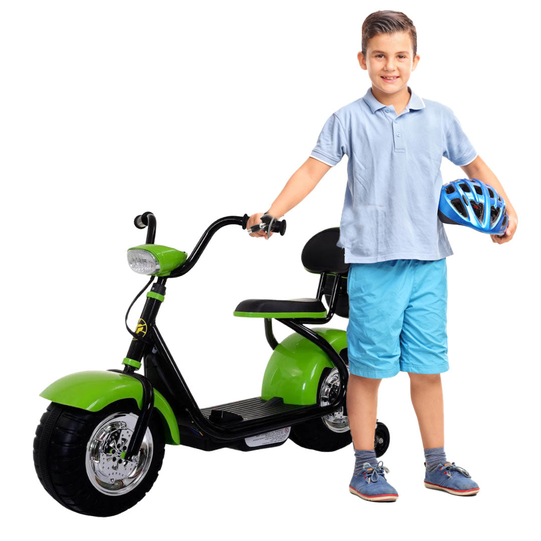 Megawheel Electric Harley Coco City Scooter Green