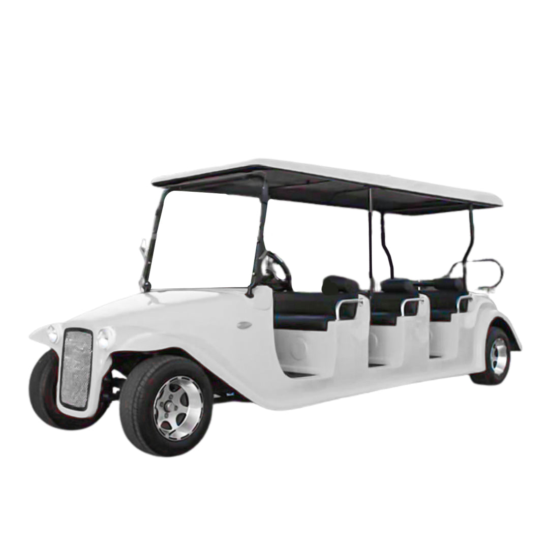 Megawheels Vintage Classic 8 Seater Royal Vintage Electric Golf Cart Buggy