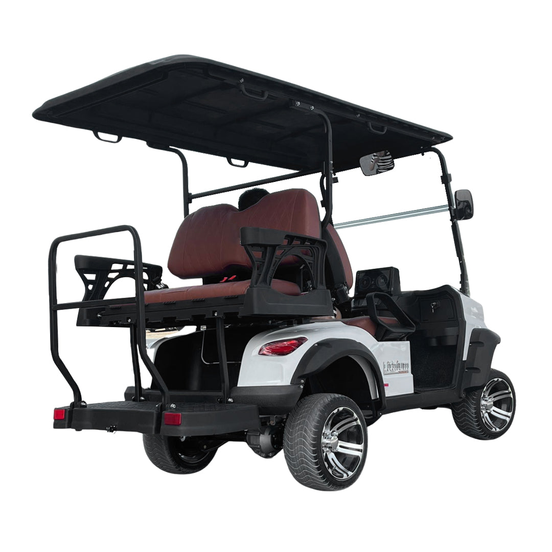 Green Rider Electric Golf Cart 2+2 Seater By Megawheels