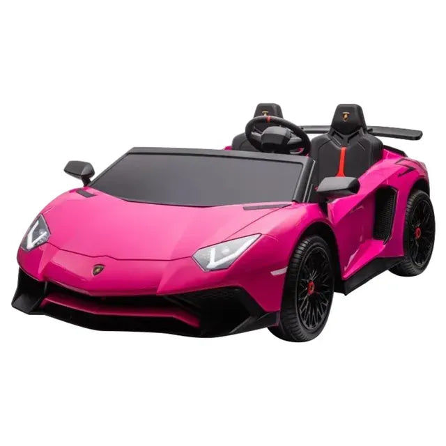 Megastar Ride On XXL Licensed Lamborghini Electric Car for Kids Big size 2 Seater 24V