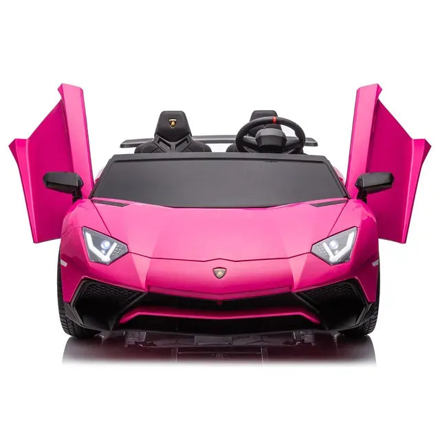 Megastar Ride On XXL Licensed Lamborghini Electric Car for Kids Big size 2 Seater 24V