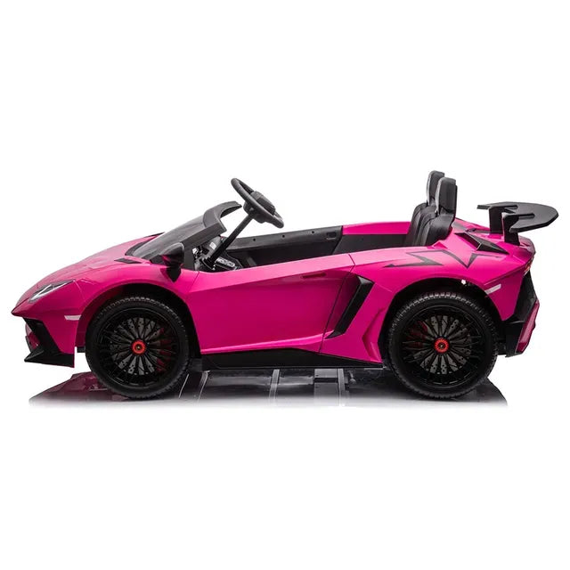 Megastar Ride On XXL Licensed Lamborghini Electric Car for Kids Big size 2 Seater 24V