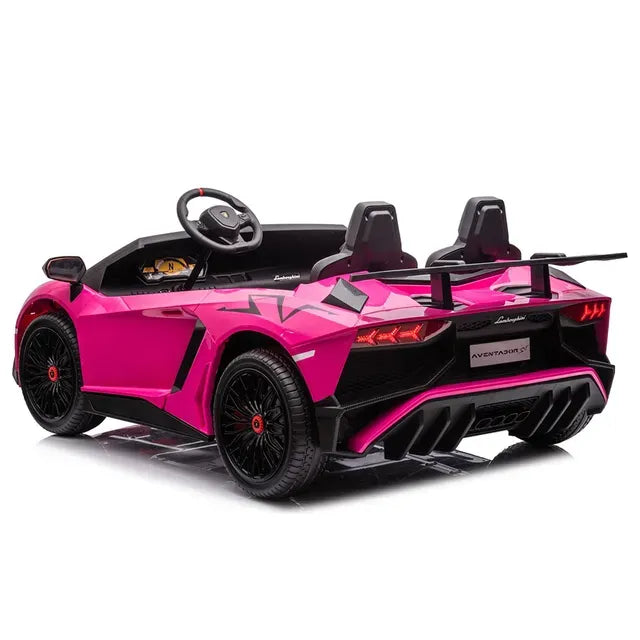 Megastar Ride On XXL Licensed Lamborghini Electric Car for Kids Big size 2 Seater 24V