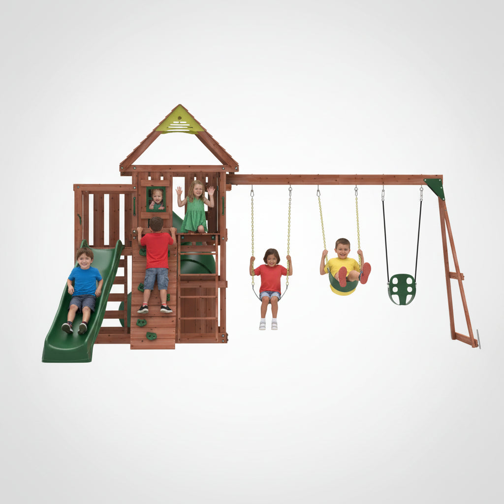 Kiddoro Little Heroes Swing Set