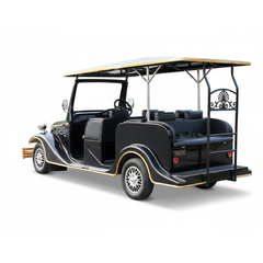 Back of the Megawheels Electric Golf Cart Classic Cruise Vintage