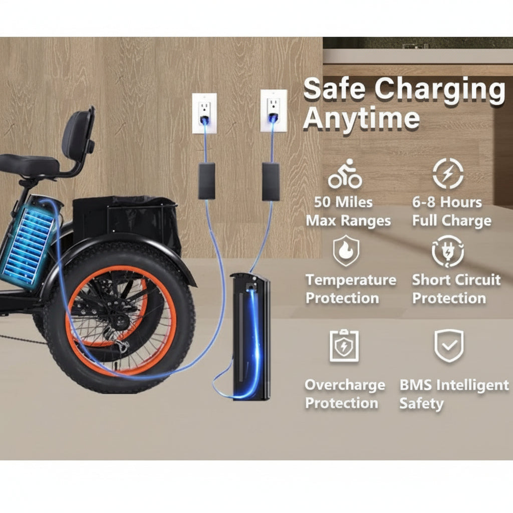 Electric Scooter charging with features l