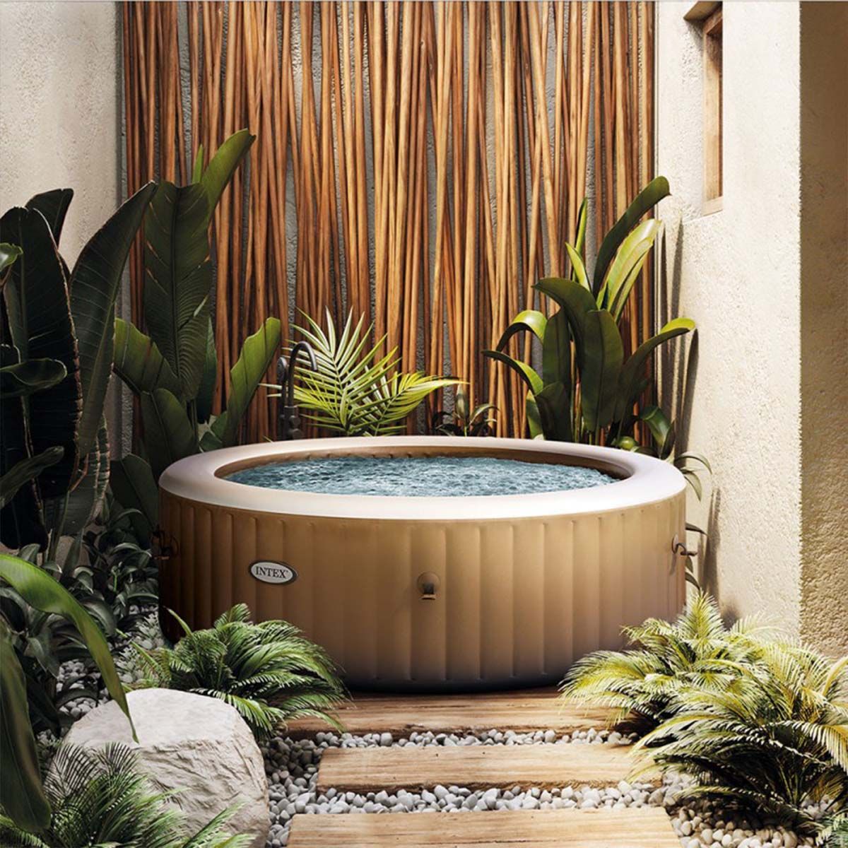 Intex PureSpa Bubble Massage Spa - 6 Seats