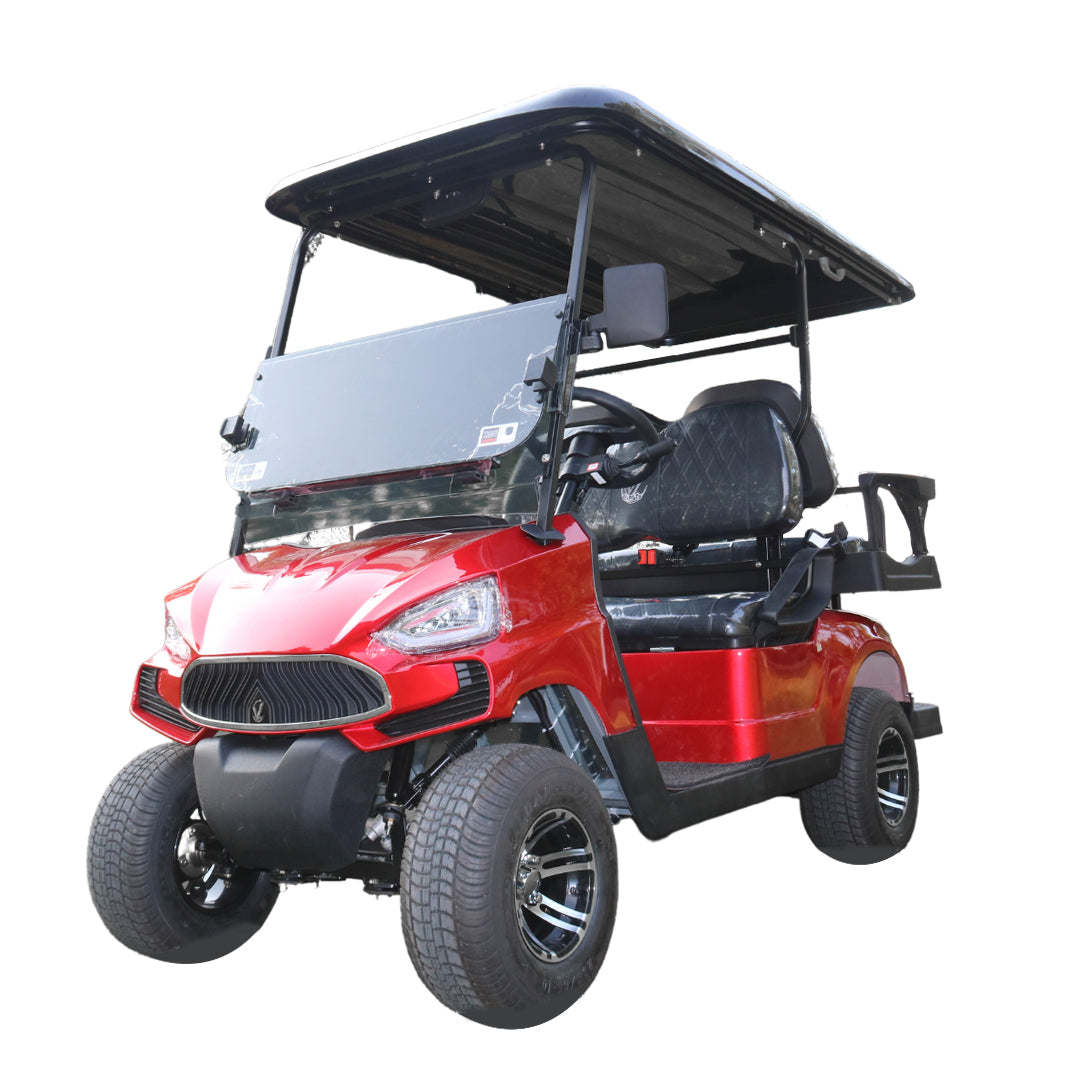 Rafplay Green Harmony Electric Golf Cart 2+2 Seater By Megawheels