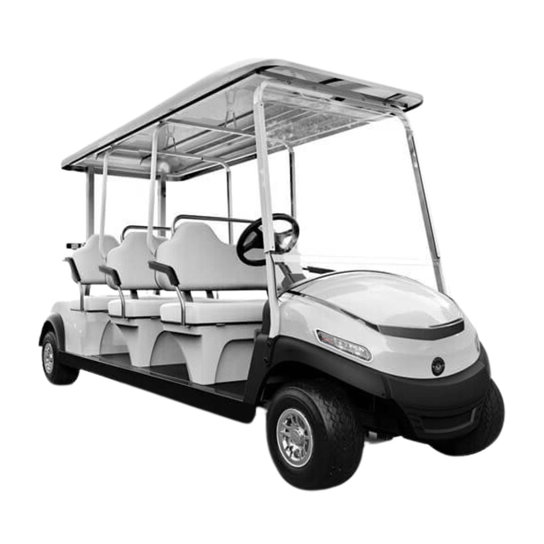 Megawheels Electric Club Golf Cart Golf Buggy 6 Seater