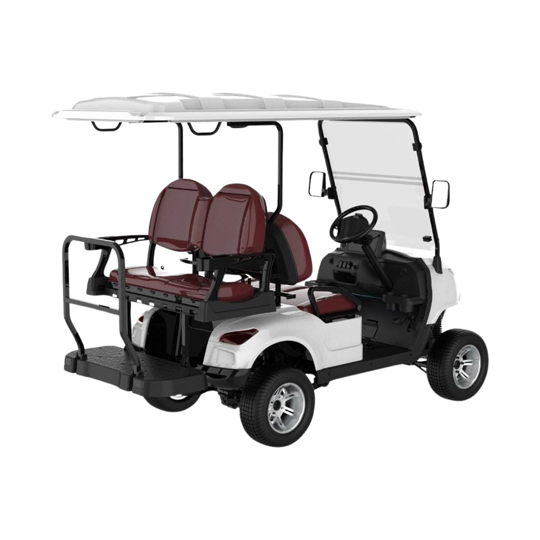 Green Rider 4 (2+2) Seater Electric Golf Cart Premium Buggy With Lithium Batteries