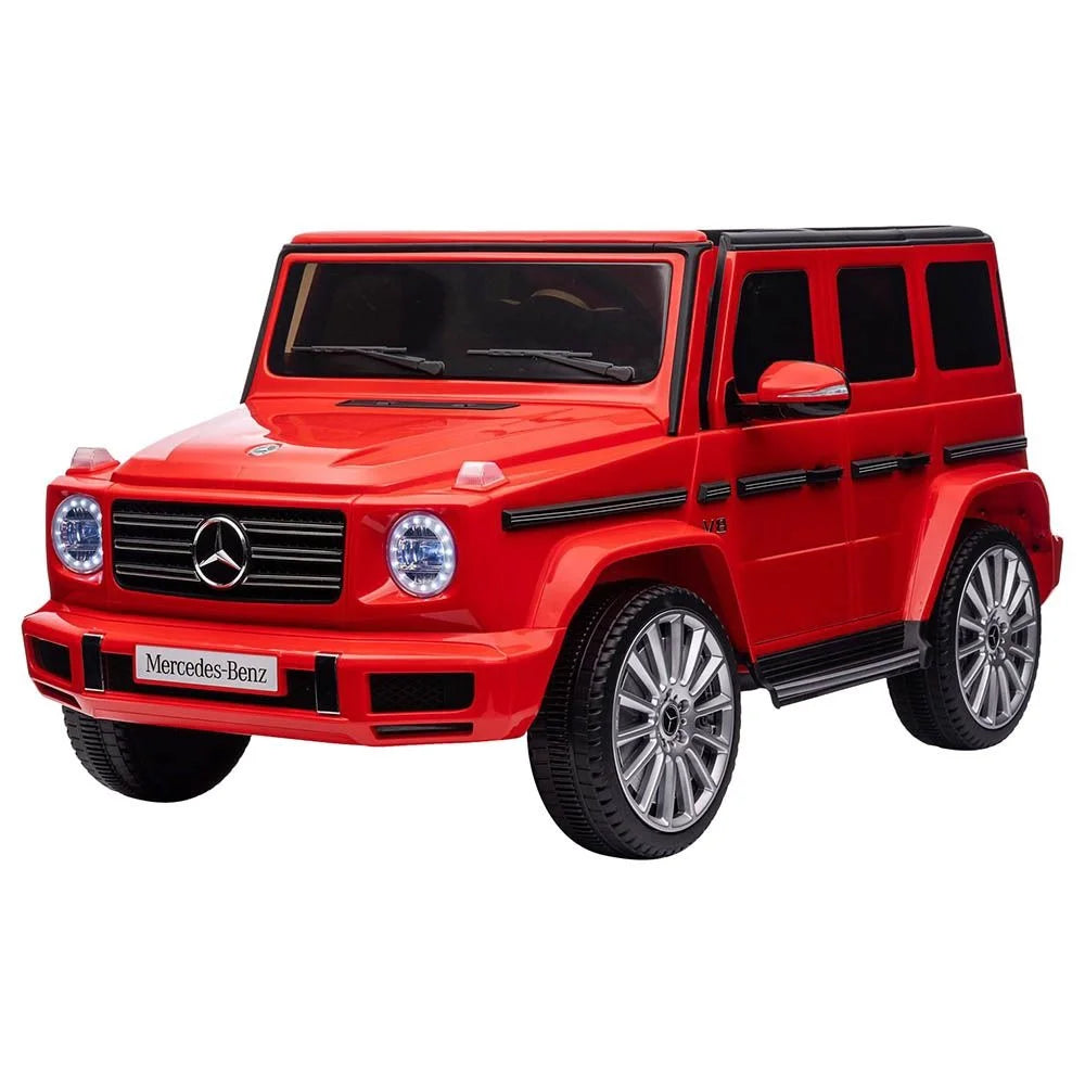 Red Mercedes-Benz model car 