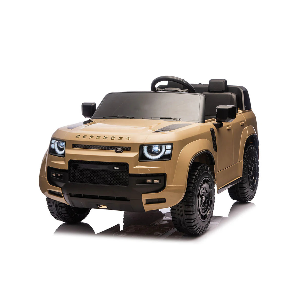 Megastar Licensed 12 v Land Rover Defender Octa Ride-On Electric Car for Kids with R/C & dual motors