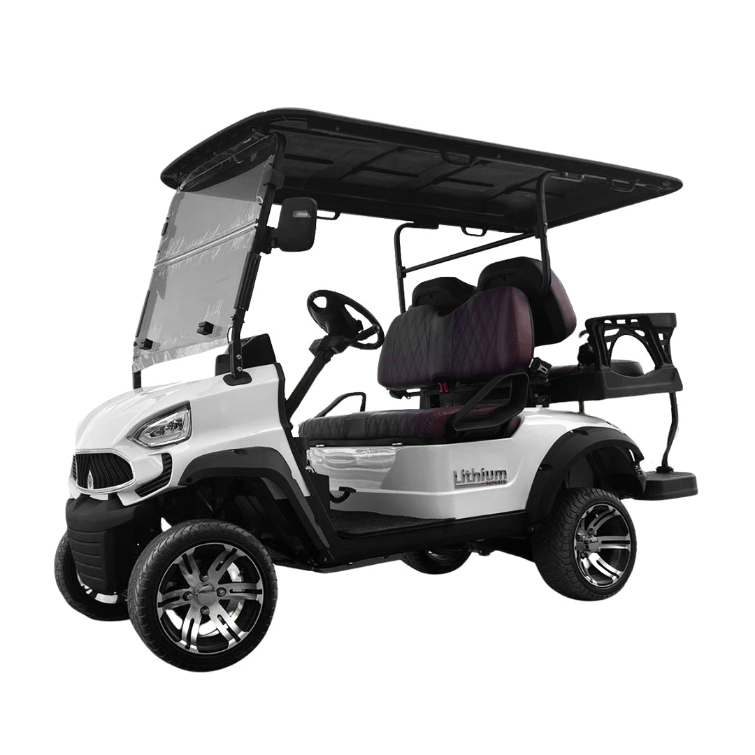 Green Rider Electric Golf Cart 2+2 Seater By Megawheels